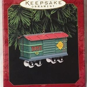 Hallmark Yuletide central toys car 1997